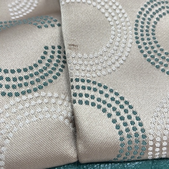 Coach Ashley F25183 Dotted Op Art North South Aegean Canvas Leather Hobo Tote - Picture 9 of 13